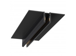 ST066.419.00 Шинопровод встраиваемый SUPER5 под ГКЛ 9 мм ST-Luce Черный Длина 1 000мм