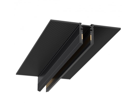 ST066.419.00 Шинопровод встраиваемый SUPER5 под ГКЛ 9 мм ST-Luce Черный Длина 1 000мм