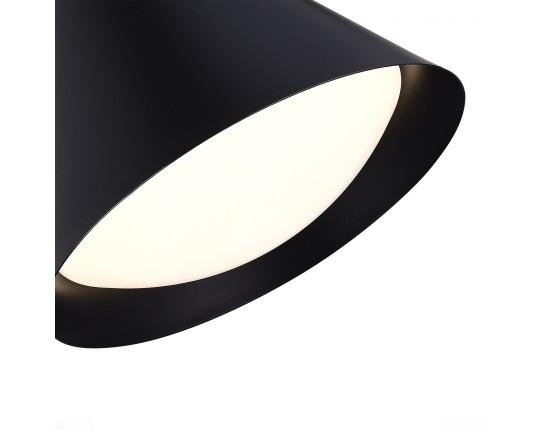 SL6501.403.01 Светильник подвесной ST-Luce Черный/Черный LED 1*7W 3000K