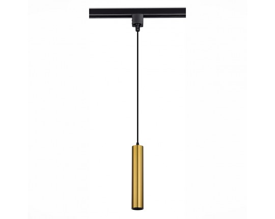 ST151.306.01 Светильник трековый Золото GU10 1*50W IP20 D54xH290 220V Без ламп