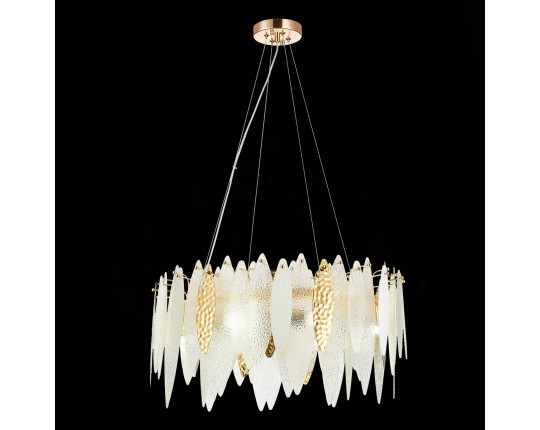 SL1224.203.08 Люстра подвесная ST-Luce Золотистый/Прозрачный, Белый E14 8*60W