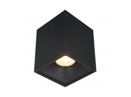 ST168.402.01 Светильник потолочный Черный GU10 1*50W IP20 L82,5xW82,5xH104 220V Без ламп