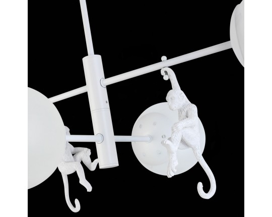 SLE115102-04 Светильник потолочный Белый/Белый E14 4*60W