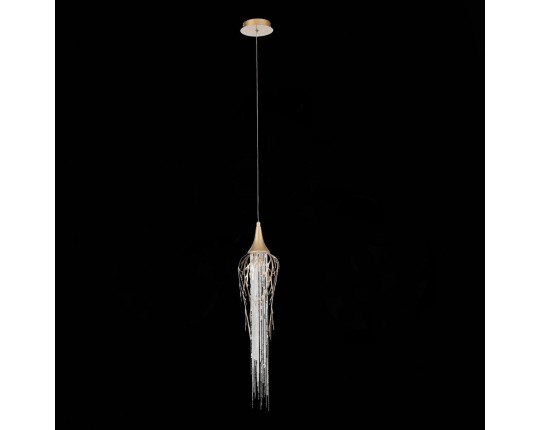 SL1116.203.01 Подвес ST-Luce Золотистый с патиной/Золотистый с  патиной, Никель LED 1*5W 3000K