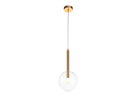 SL1054.203.01 Светильник подвесной ST-Luce Золотистый/Прозрачный G9 1*5W