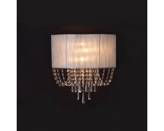 SL892.101.03 Бра ST-Luce Хром/Серебристый, Прозрачный E14 3*40W