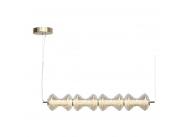 SL6136.223.01 Светильник подвесной ST-Luce золото/коньячный LED 1*22W 3000K