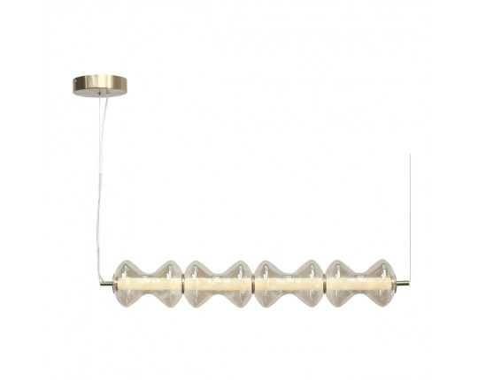 SL6136.223.01 Светильник подвесной ST-Luce золото/коньячный LED 1*22W 3000K