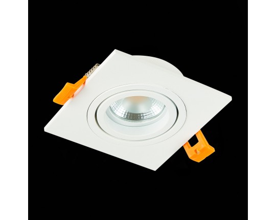 ST251.508.01 Св-к встр. Белый GU10 1*50W  IP20 L92xW92xH27 220V Без ламп