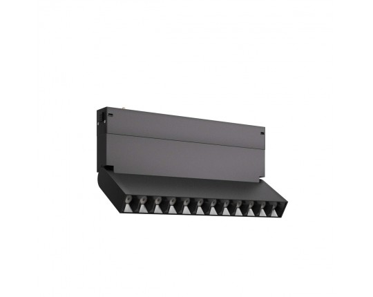 ST686.436.09 Св-к трек. Черный LED 1*9W 3000K 700Lm Ra>90 34° IP20 L258xW26xH137 220V