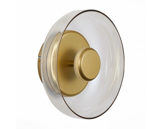 SL6002.201.01 Светильник настенный ST-Luce Золотистый/Янтарный LED 1*7W 4000K