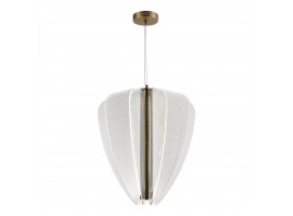 SL6509.213.01 Светильник подвесной ST-Luce Золотистый/Прозрачный LED 1*75W 4000K