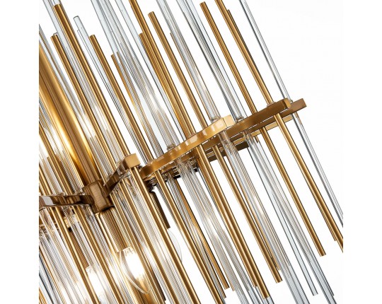 SL1628.303.08 Люстра подвесная ST-Luce Латунь/Прозрачный, Латунь E14 8*40W