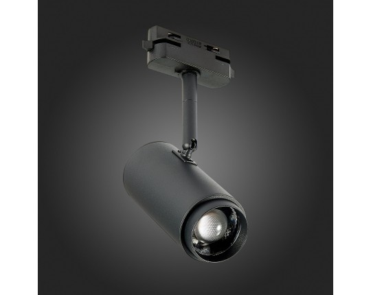 ST600.446.12 Св-к трек. Zoom Черный LED 1*12W 4000K 1 200Lm Ra>80 15-60° IP20 L137xW59xH179 170-240V