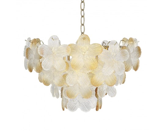 SL6240.203.06 Светильник подвесной ST-Luce золотистый/Прозрачный, янтарный E14 6*60W