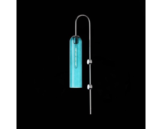 SL1145.181.01 Светильник настенный ST-Luce хром/зеленый E27 1*60W