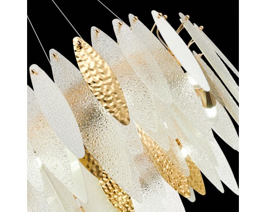 SL1224.203.08 Люстра подвесная ST-Luce Золотистый/Прозрачный, Белый E14 8*60W