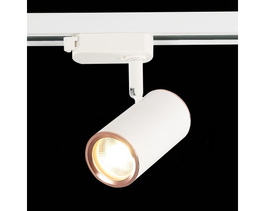 ST301.526.01 Св-к трек. Белый GU10 1*50W L104xW54xH111 220V Без ламп