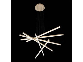 SL394.223.06 Светильник подвесной ST-Luce Матовое золото/Белый LED 6*16,6W 4000K