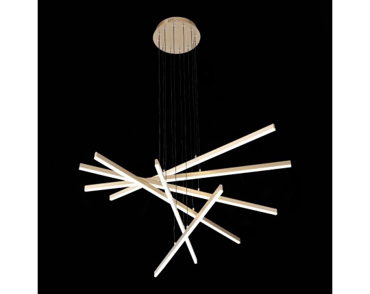 SL394.223.06 Светильник подвесной ST-Luce Матовое золото/Белый LED 6*16,6W 4000K