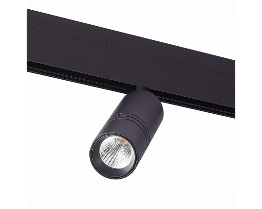 ST365.446.12 Магнитный трековый светильник Черный LED 1*12W 4000K 1 020Lm Ra>90 36° IP20 D44xH130 48