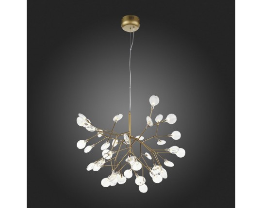 SL411.203.45 Люстра подвесная ST-Luce Золотистый/Прозрачный G4 45*1,5W