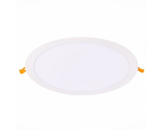 ST209.538.24 Св-к встр. Белый LED 1*24W 3000K 1 728Lm Ra80 110° IP20 D300xH8 90-265V