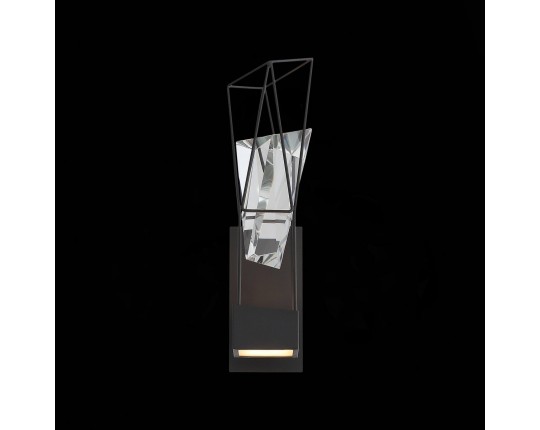 SL815.301.01 Бра ST-Luce Серый графит/Серый графит, Прозрачный LED 1*6W 4000K