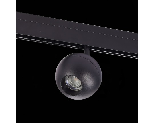 ST354.446.12 Магнитный трековый светильник Черный LED 1*12W 4000K 680Lm Ra>80 36° IP20 L120xW100xH19
