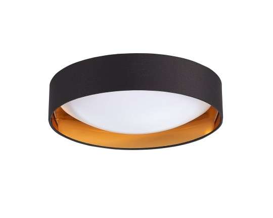 SLE201102-01 Светильник потолочный Черный, Золотистый/Белый LED 1*24W 4000K