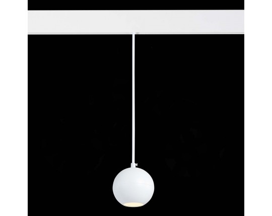 ST354.533.12 Магнитный трековый светильник подвесной Белый LED 1*12W 3000K 750Lm Ra>80 36° IP20 D100
