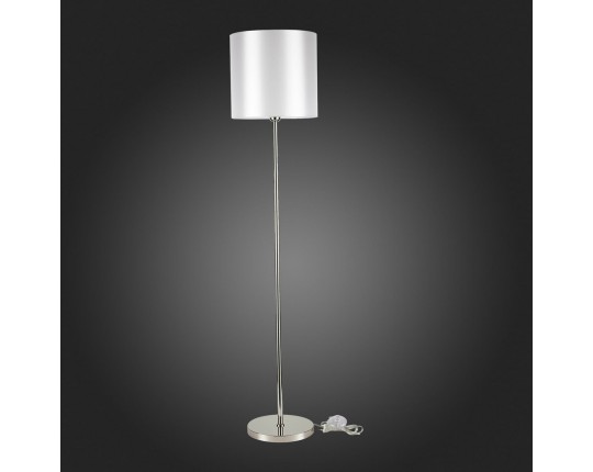 SLE107305-01 Светильник напольный Никель/Белый E27 1*40W