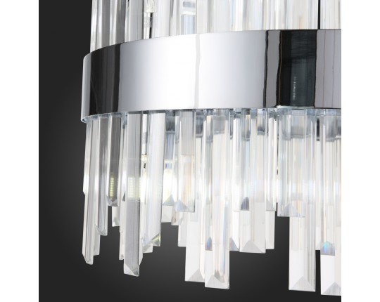 SL1160.103.12 Люстра подвесная ST-Luce Хром/Хром, Прозрачный G9 12*5W