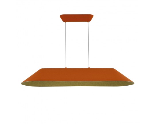 SL3001.823.01 Светильник подвесной ST-Luce Оранжевый,Серый/Оранжевый,Серый LED 1*32W