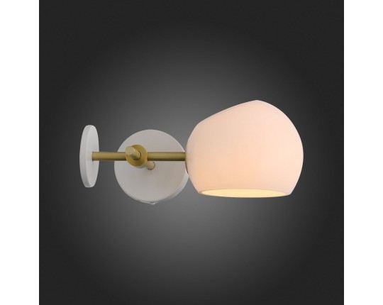 SL434.501.01 Бра ST-Luce Белый/Белый E14 1*40W