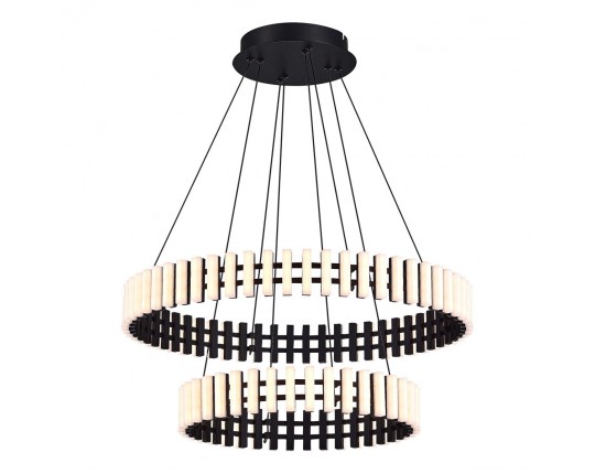 SL6203.403.65 Люстра подвесная ST-Luce Черный/Белый LED 1*65W 3000K