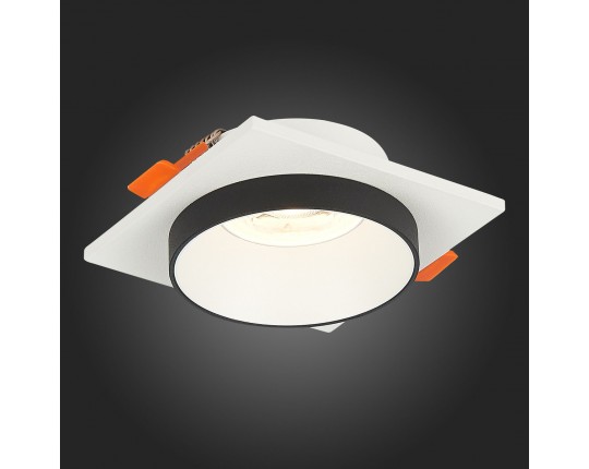 ST206.518.01 Св-к встр. Белый GU10 1*50W  L92xW92xH38 220V Без ламп