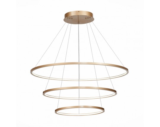 ST603.243.114 Светильник подвесной ST-Luce Золотистый/Белый LED 1*114W 4000K