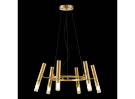 SL1236.203.06 Люстра подвесная ST-Luce Золотистый/Коньячный, Золотистый G9 LED 6*5W