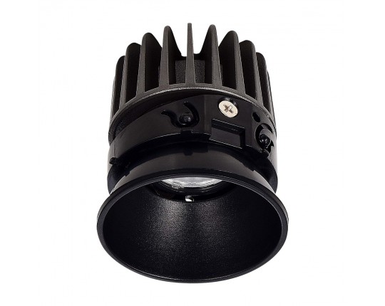 ST851.438.12 Светодиодный модуль Черный LED 1*12W 3000K 960Lm Ra>90 36°IP20 D69xH85 220-240V(глянец)