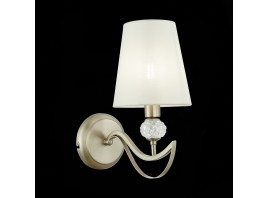 SLE111201-01 Светильник настенный Никель, прозрачный/Белый E14 1*40W