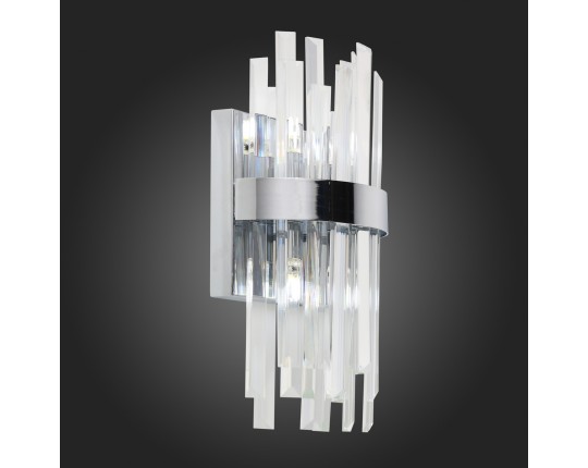 SL1160.101.04 Светильник настенный ST-Luce Хром/Хром, Прозрачный G9 4*5W