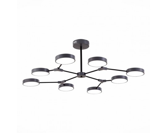 SLE6003-702-08 Светильник потолочный Серый,Черный/Серый LED 8*10W