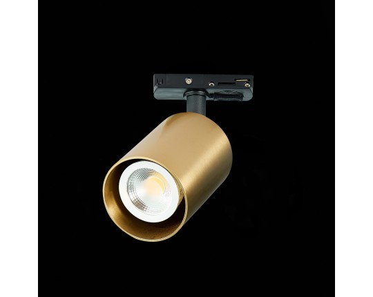 ST302.206.01 Св-к трек. Золотистый GU10 1*50W  IP20 L100xW70xH172 220V Без ламп