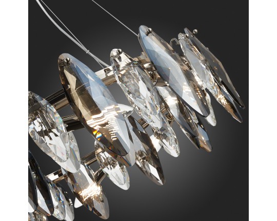 SL1227.103.08 Люстра подвесная ST-Luce Никель/Прозрачный E14 8*40W