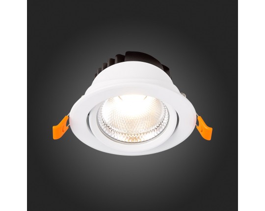 ST211.538.24.36 Св-к встр. Белый LED 1*24W 3000K 1 800Lm Ra80 36° IP20 D138xH88 220-240V