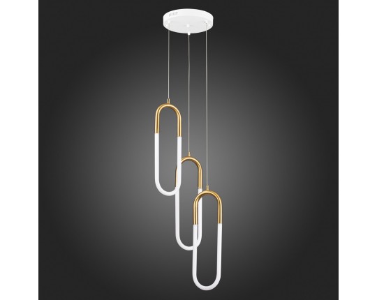 SL1579.303.03 Светильник подвесной ST-Luce Латунь/Латунь, Белый LED 3*14W 3000K