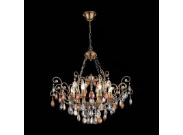 SL421.303.08 Люстра подвесная ST-Luce Бронза/Мульти E14 8*40W