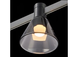 ST814.406.03 Магнитный трековый светильник FARM Черный LED 1*3W 3000K 78Lm Ra90 120 IP20 D90xH102 24