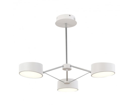 SLE6005-502-03 Светильник потолочный Белый, Хром/Белый LED 3*10W